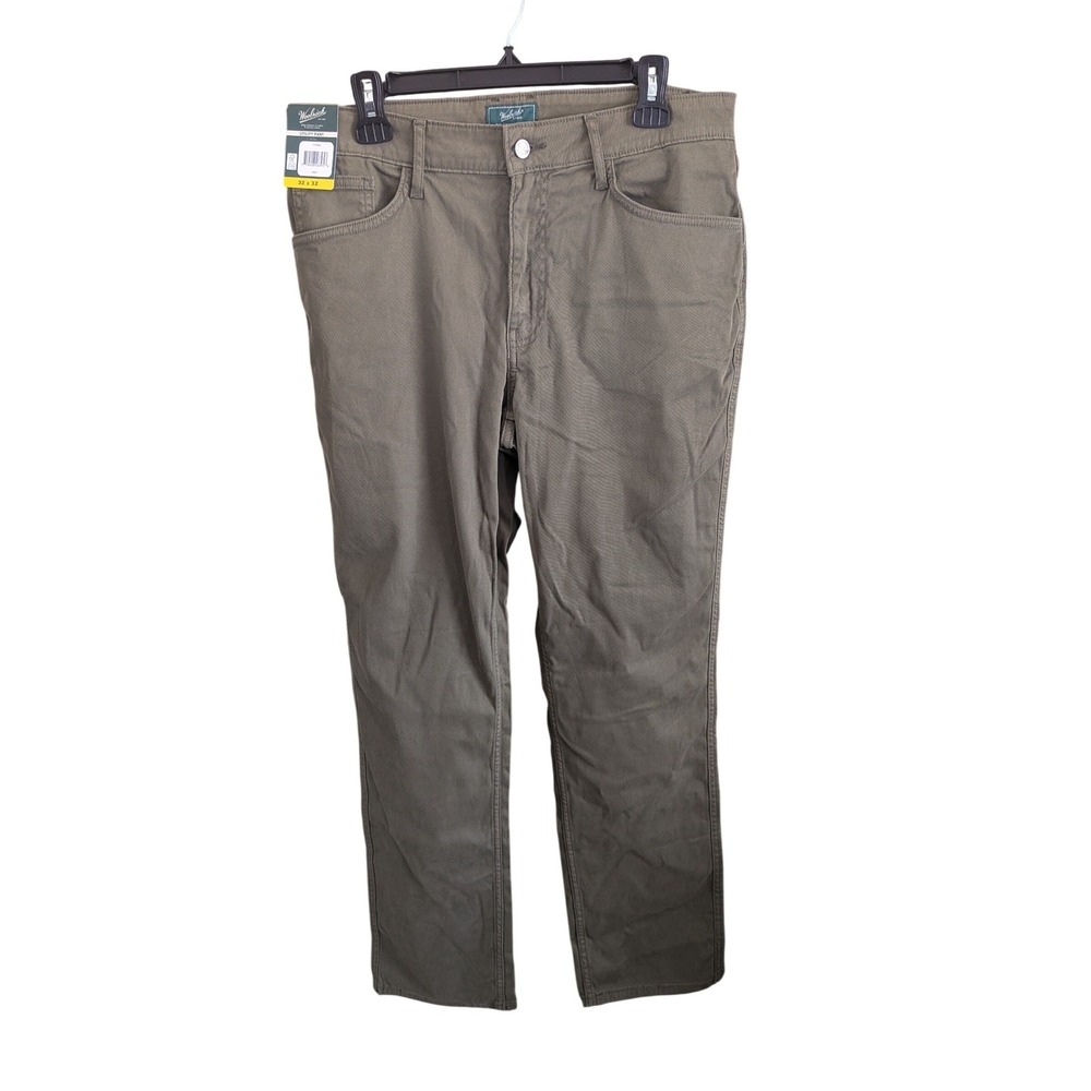 NWT Woolrich Mens Utility‎ Pants Olive Green 32x32